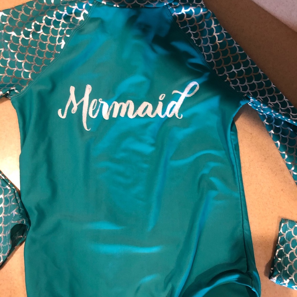 Girls mermaid swim suit